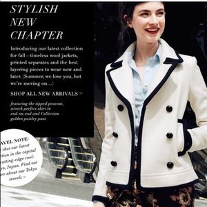 J.Crew Wool Pea Coat